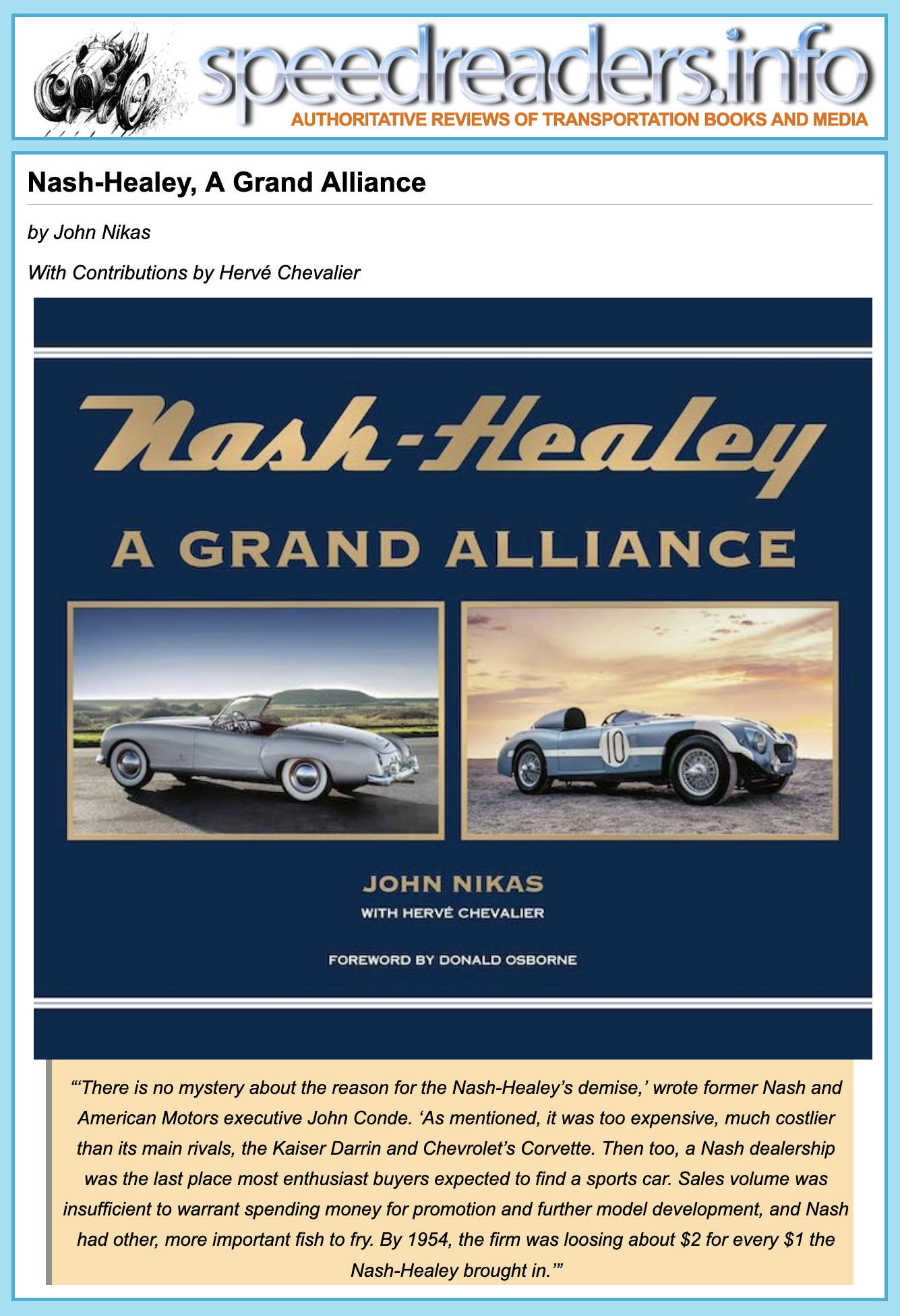 Nash-Healey by John Nikas
